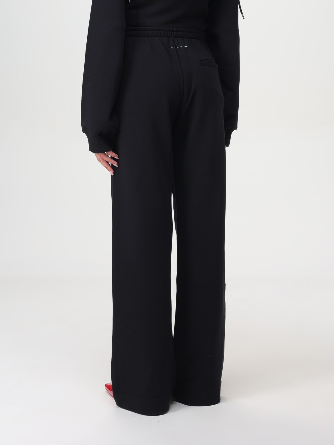 Giglio Pantalone MM6 Maison Margiela in cotone Online Outlet