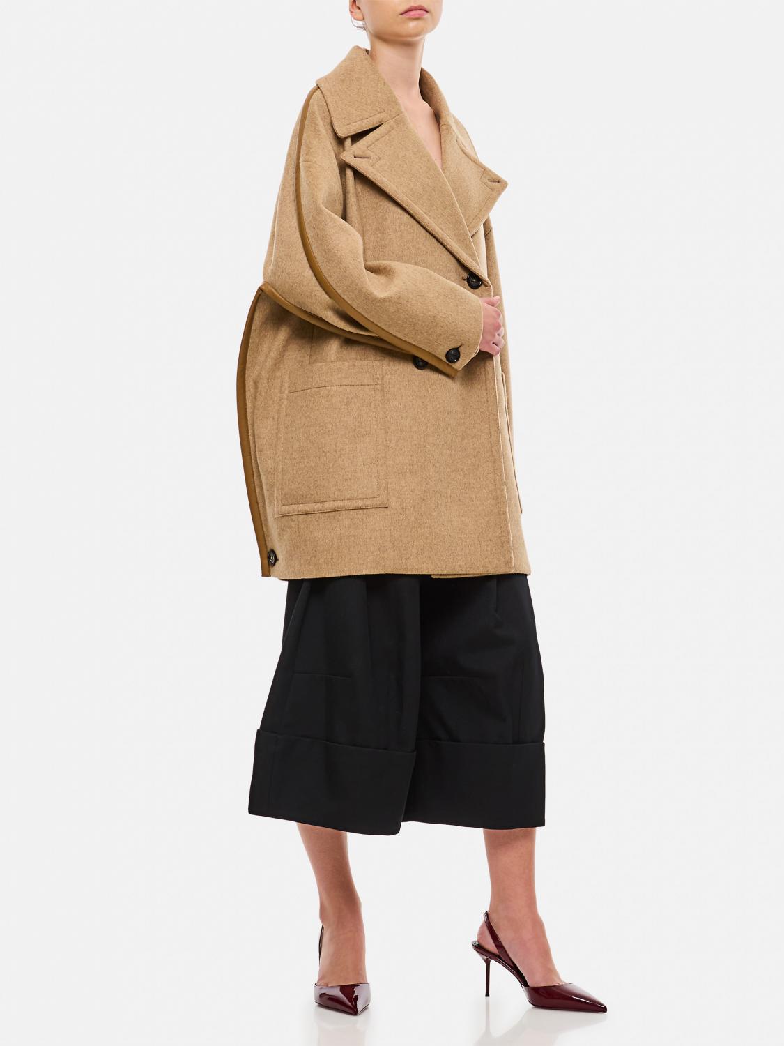 Giglio Cappotto doppiopetto Bottega Veneta in lana Nuovi prodotti