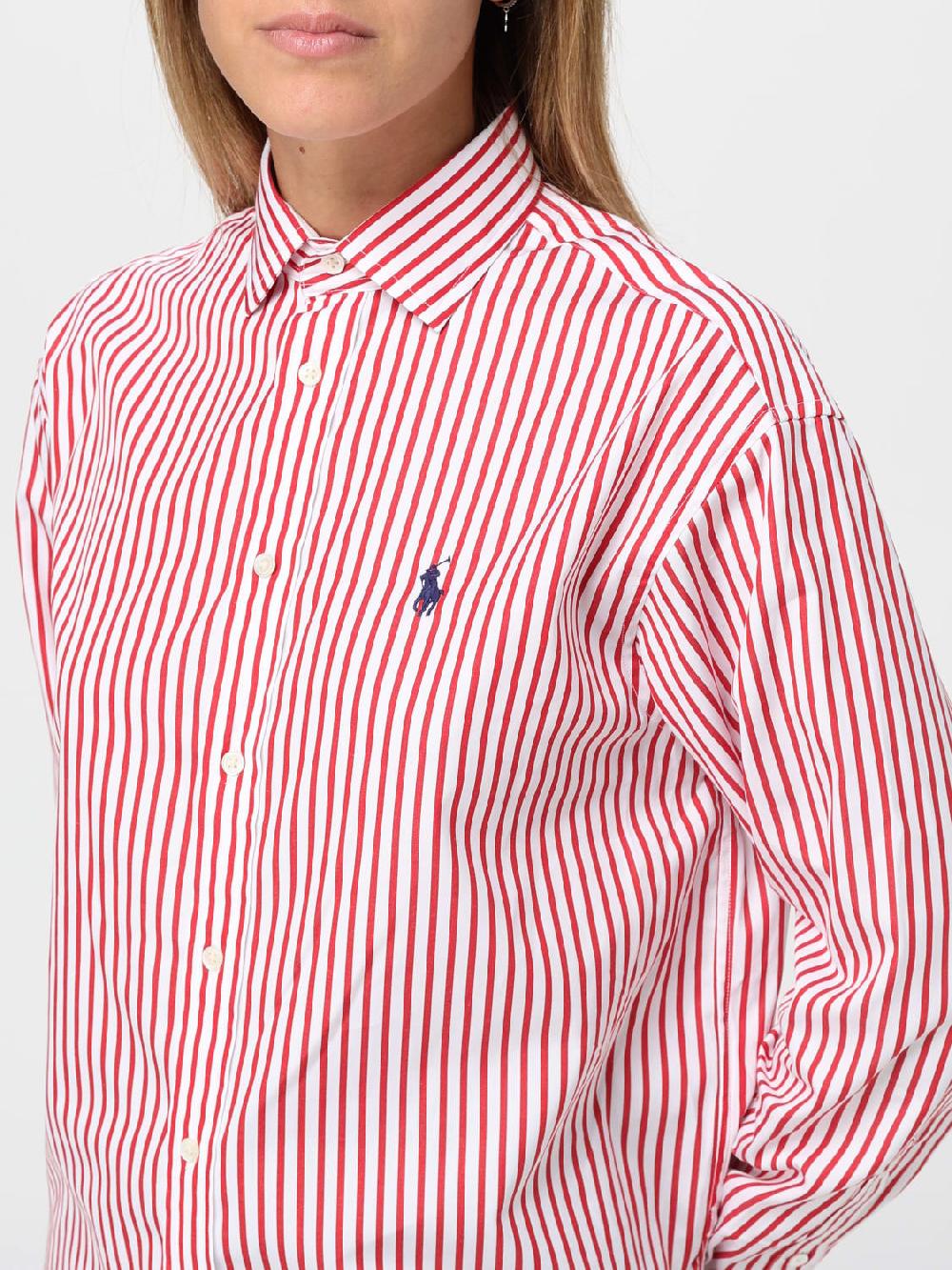 Giglio Camicia Polo Ralph Lauren in cotone a righe Offerte giornaliere