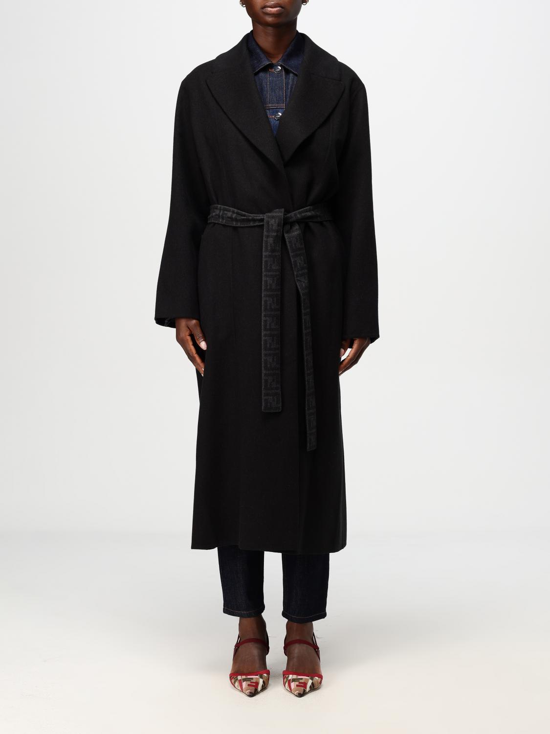 Giglio Cappotto Fendi in lana vergine