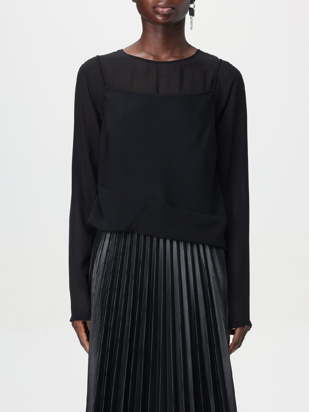 Giglio Blusa velata a strati Mm6 Maison Margiela Latest stili