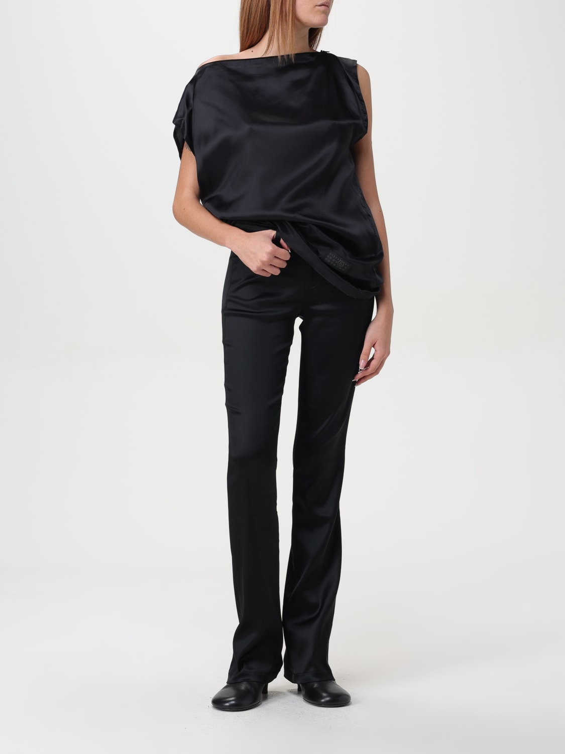 Giglio Blusa MM6 Maison Margiela in viscosa Ultimi due giorni