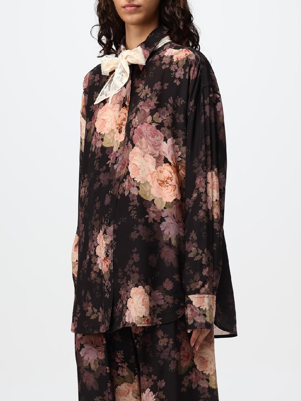 Giglio Camicia Zimmermann in seta con stampa floreale Only for today