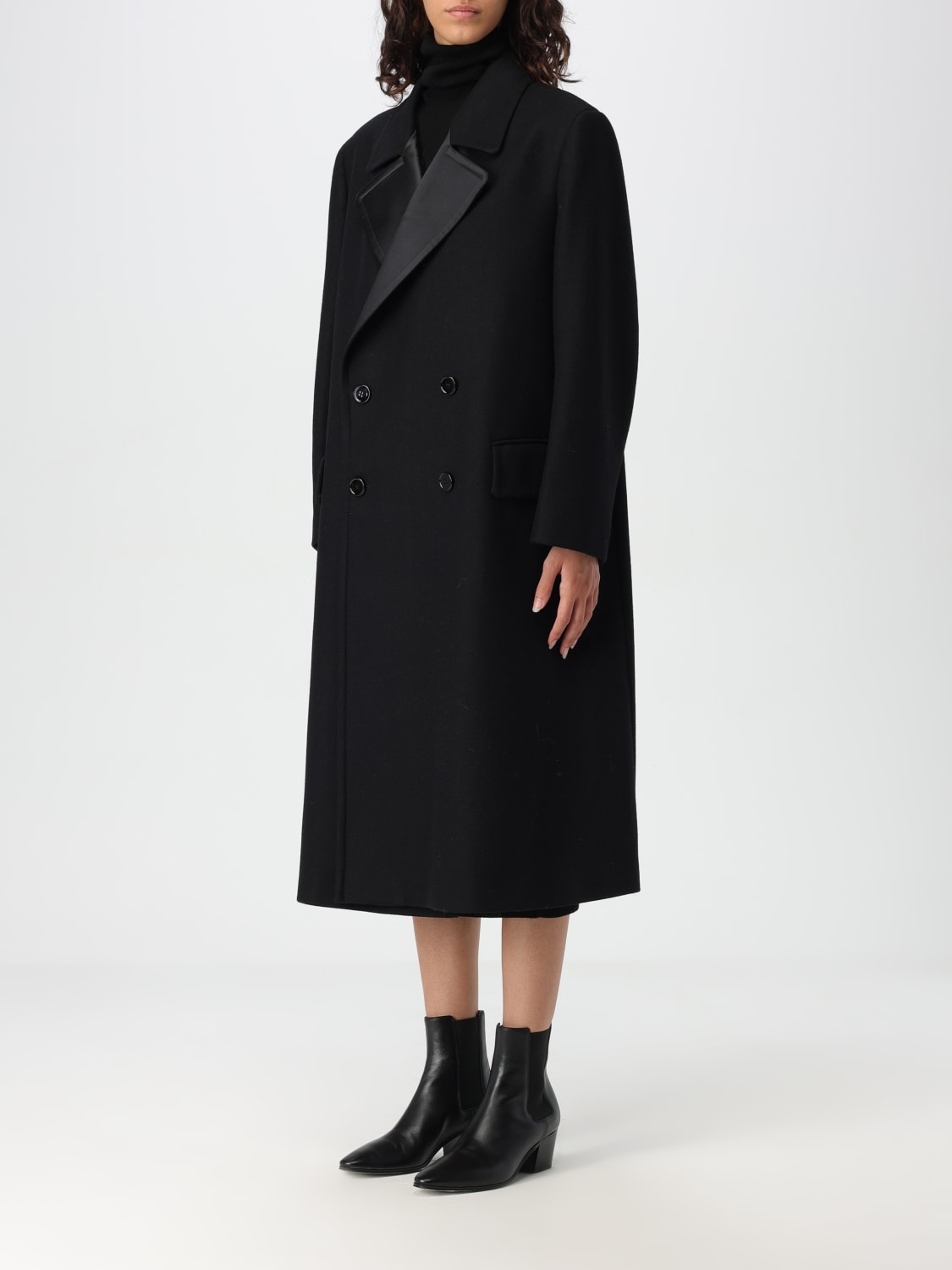 Giglio Cappotto a doppiopetto Mm6 Maison Margiela Officina