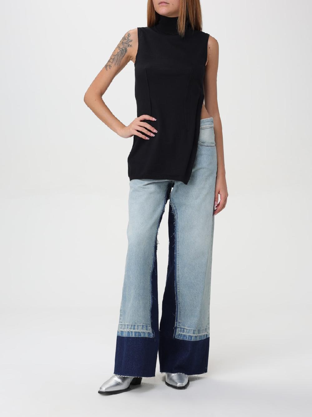 Giglio Top asimmetrico Mm6 Maison Margiela 50% di sconto per tempo limitato