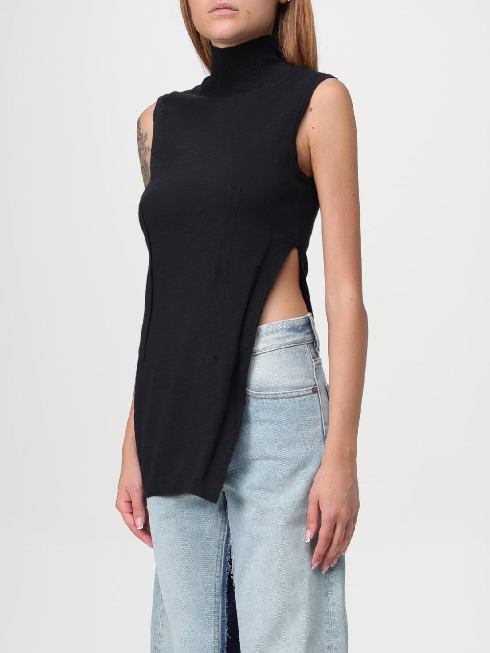 Giglio Top asimmetrico Mm6 Maison Margiela 50% di sconto per tempo limitato