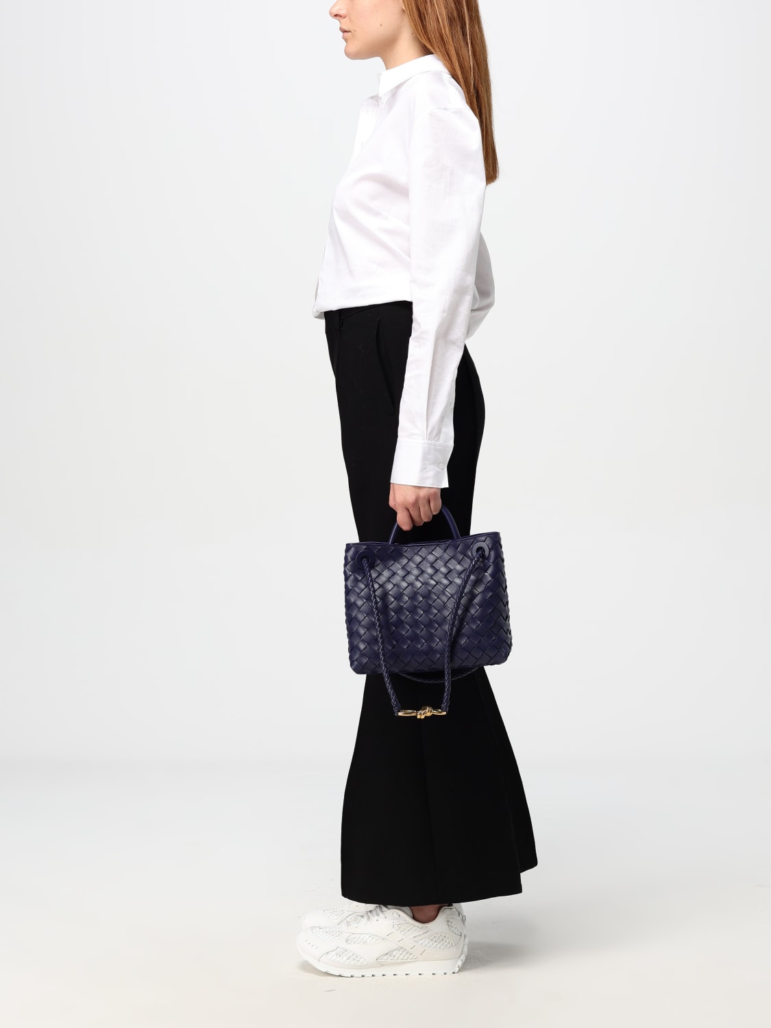 Giglio Pantalone Bottega Veneta in lana In Linea