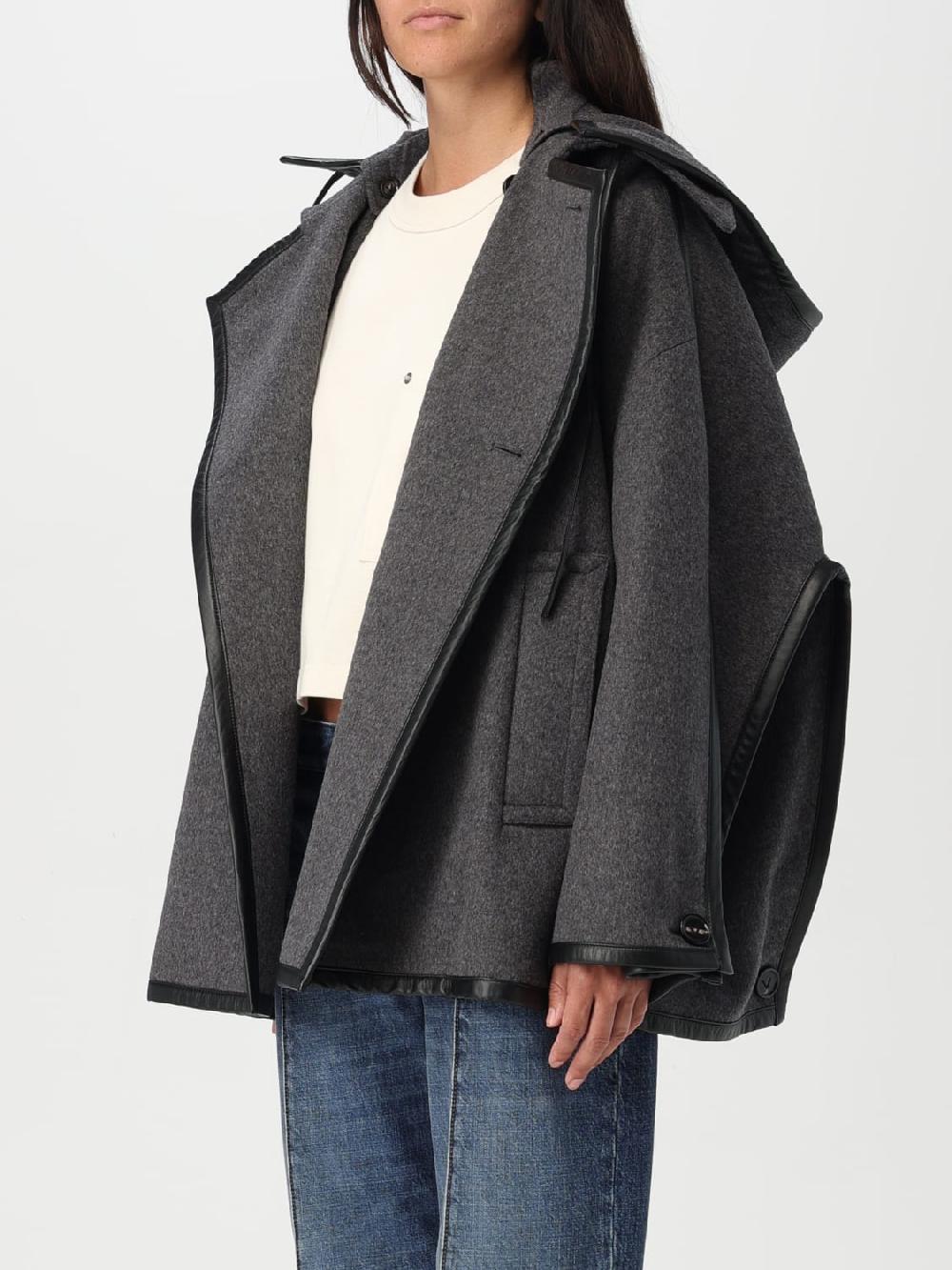 Giglio Cappotto a doppiopetto Bottega Veneta Prezzo Ridotto