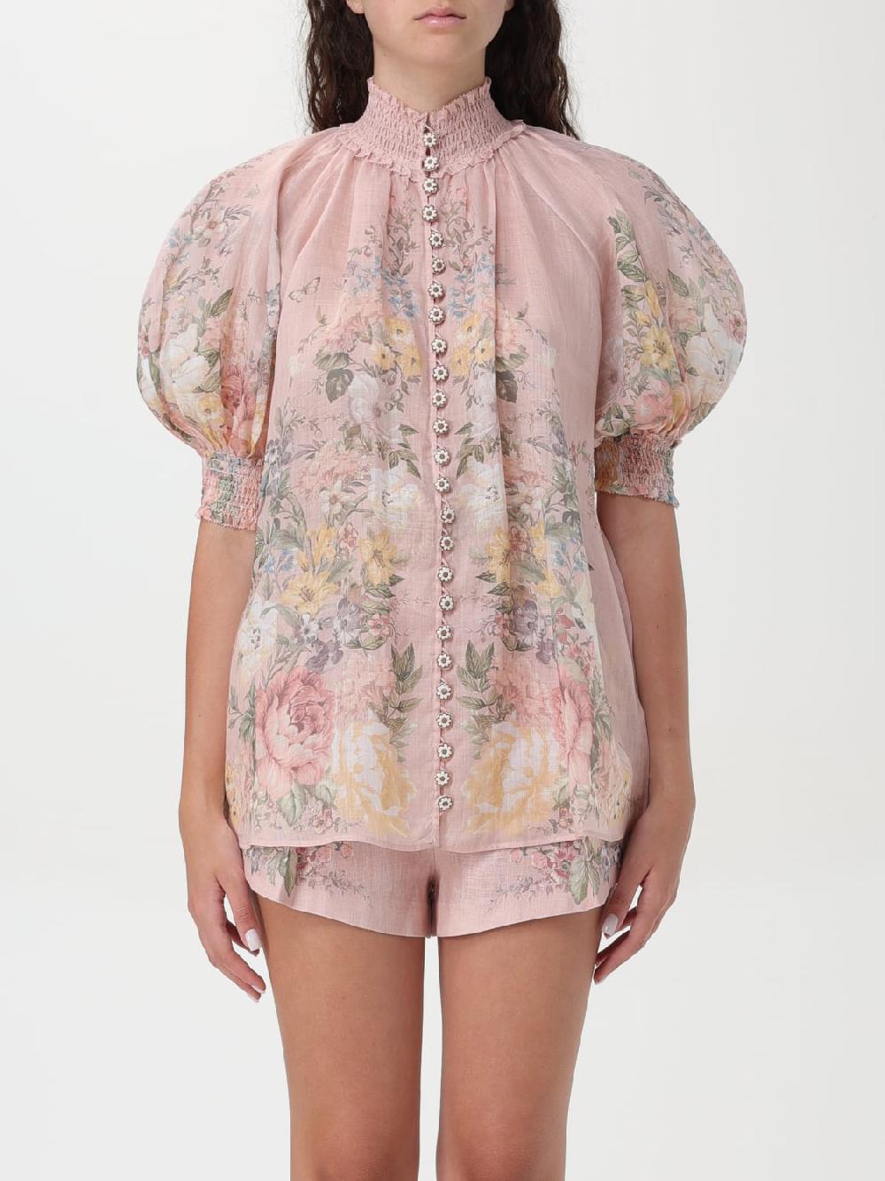 Giglio Camicia floreale Zimmermann Sottocosto