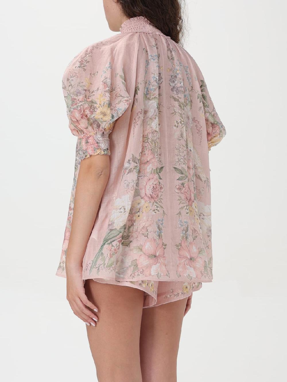 Giglio Camicia floreale Zimmermann Sottocosto