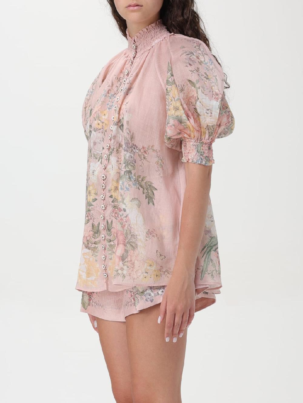 Giglio Camicia floreale Zimmermann Sottocosto