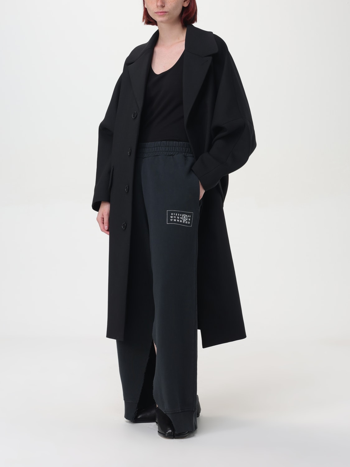 Giglio Cappotto lungo Mm6 Maison Margiela Vendita Calda