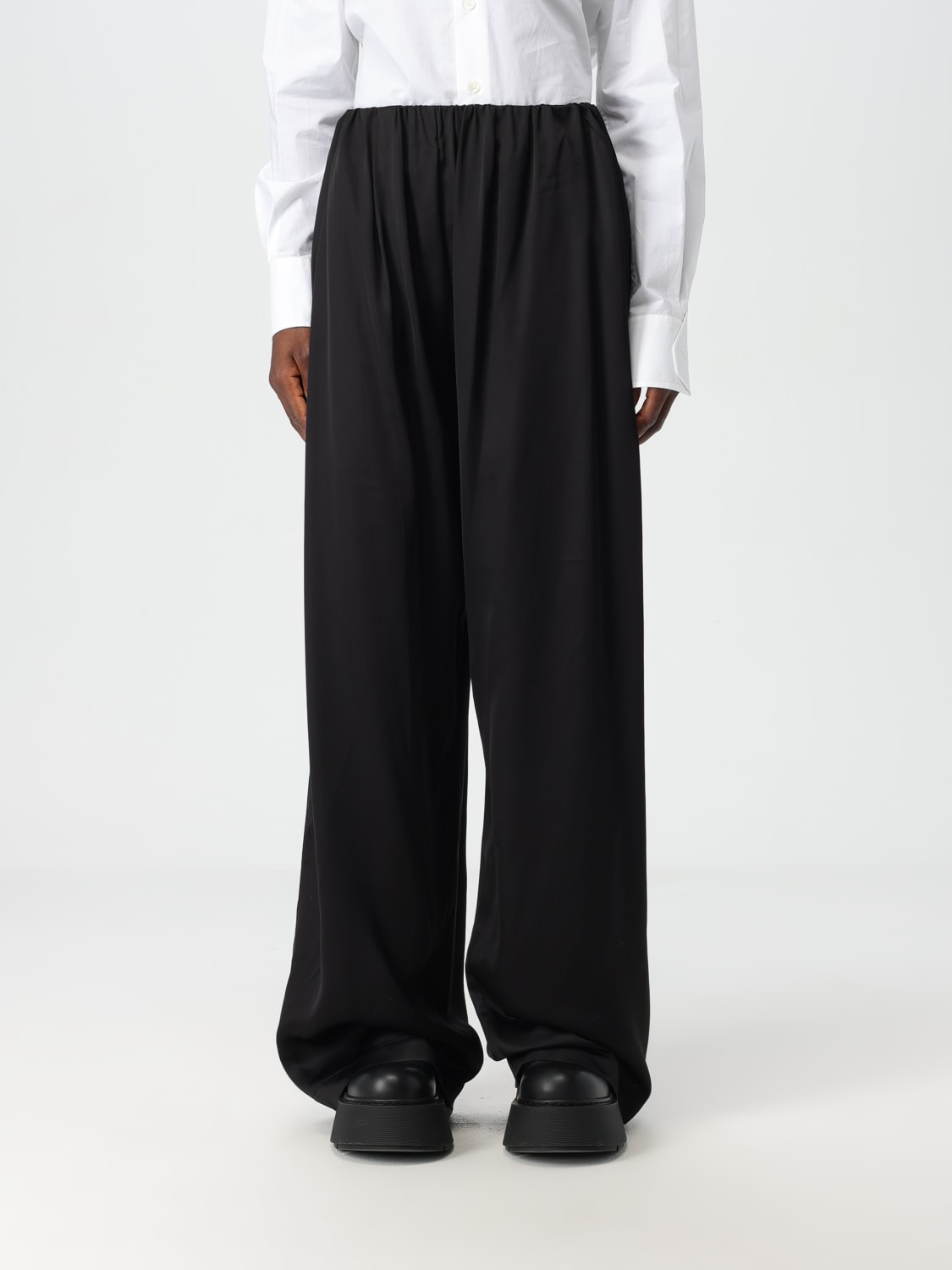 Giglio Pantalone MM6 Maison Margiela in viscosa Vendite Flash