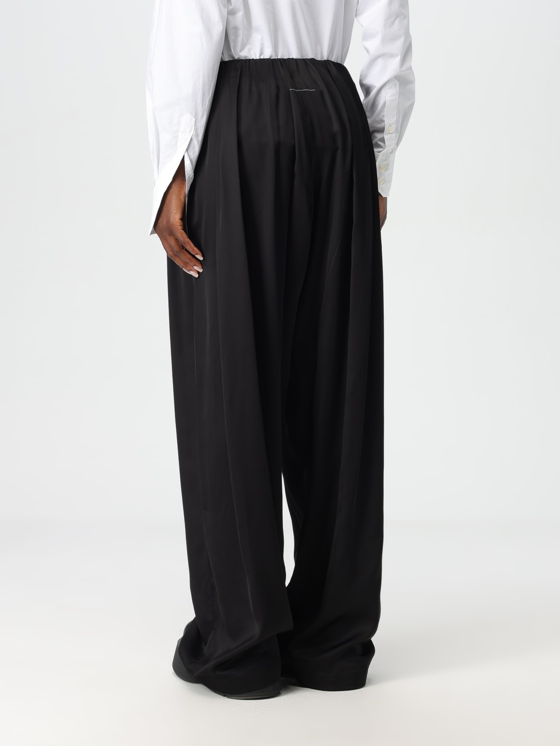 Giglio Pantalone MM6 Maison Margiela in viscosa Vendite Flash