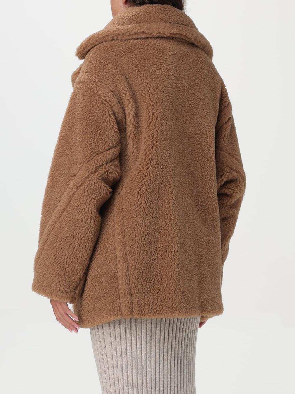 Giglio Cappotto Teddy Max Mara in lana di cammello In Saldo