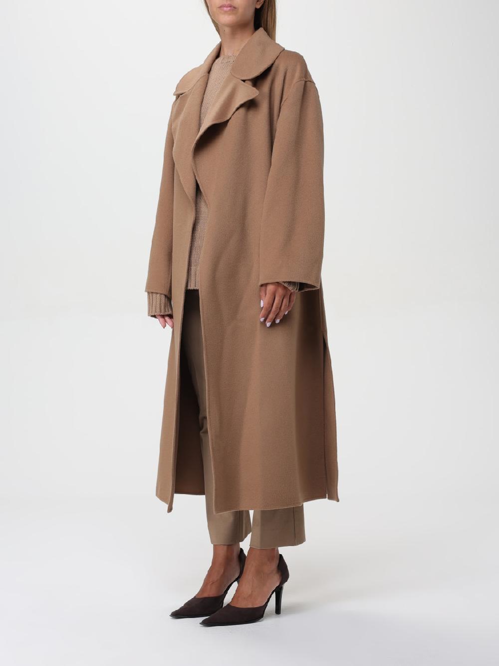 Giglio Cappotto a vestaglia in lana vergine Max Mara Grande vendita