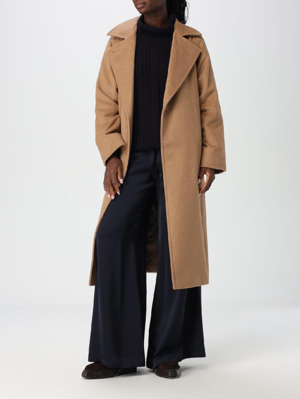Giglio Cappotto Max Mara in lana di cammello Offerta Pasqua