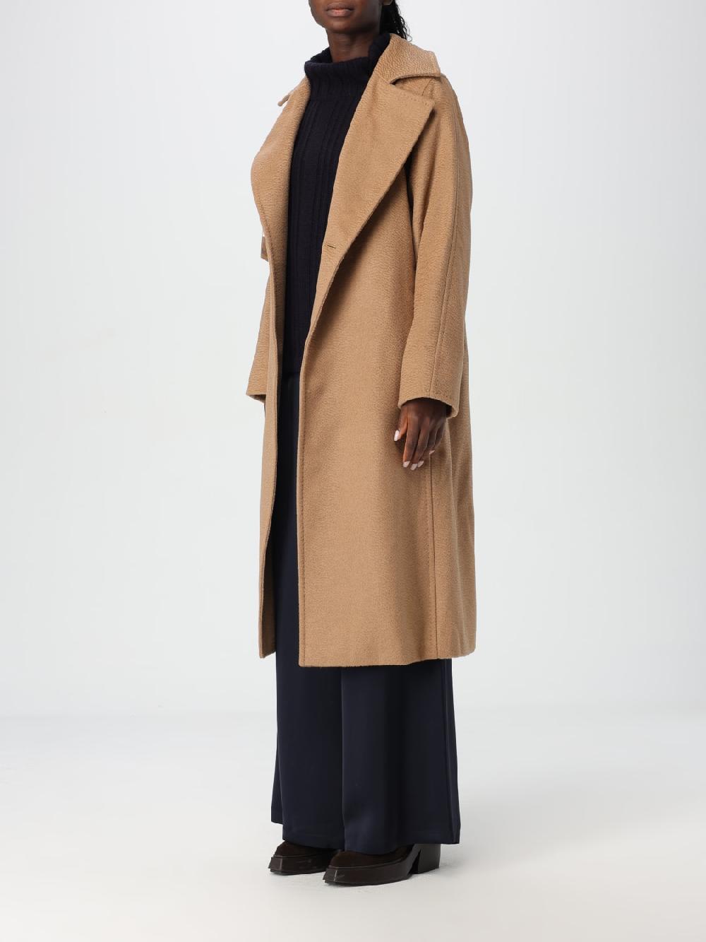 Giglio Cappotto Max Mara in lana di cammello Offerta Pasqua