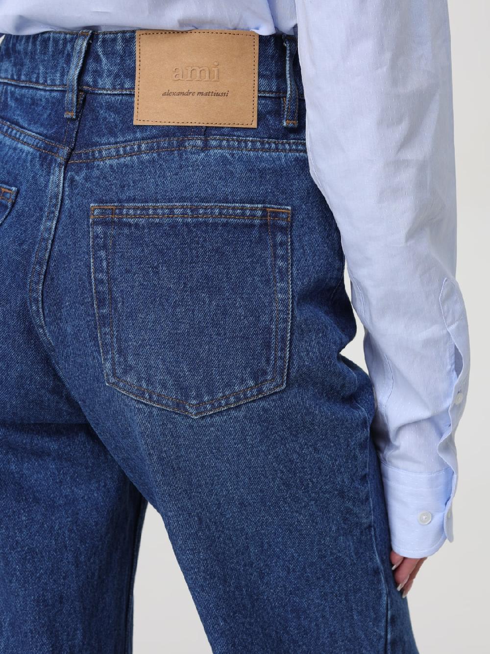 Giglio Jeans Ami Paris in denim di cotone Offerta Anniversario