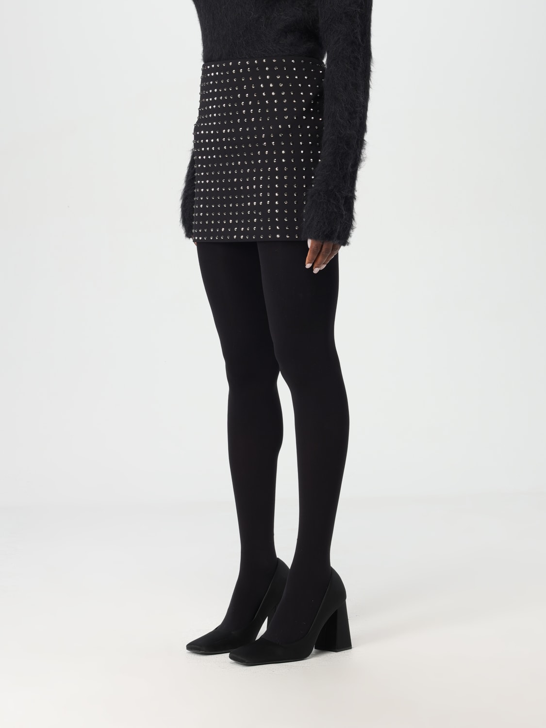 Giglio Gonna mini Sportmax in tessuto con strass Offerte stagionali