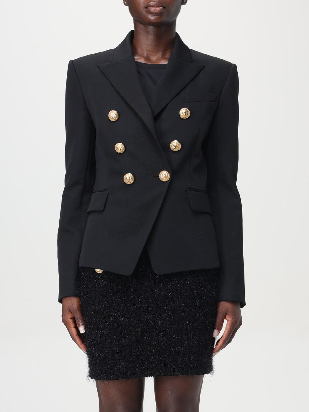 Giglio Blazer Balmain in lana vergine Liquidazione