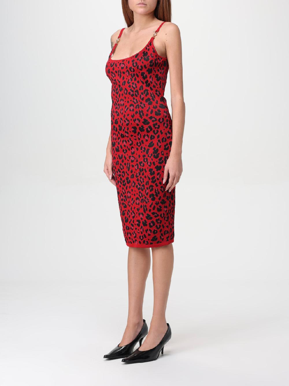 Giglio Abito animalier Versace Fino al 50% di sconto