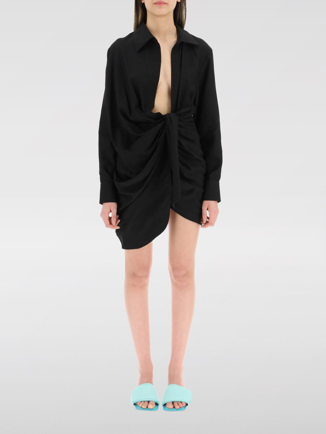 Giglio Abito chemisier Jacquemus in misto viscosa