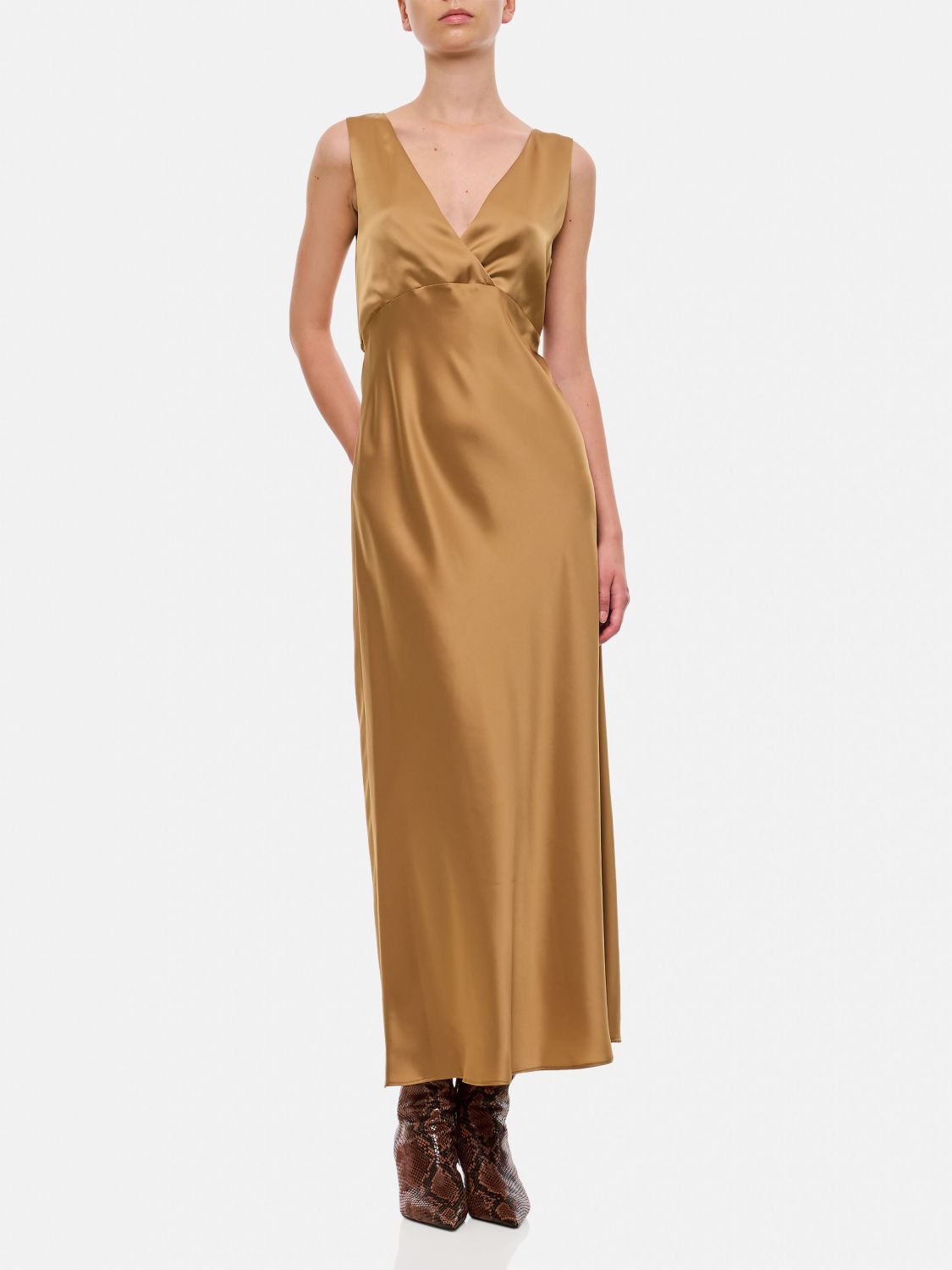 Giglio Abito Max Mara in raso Outlet