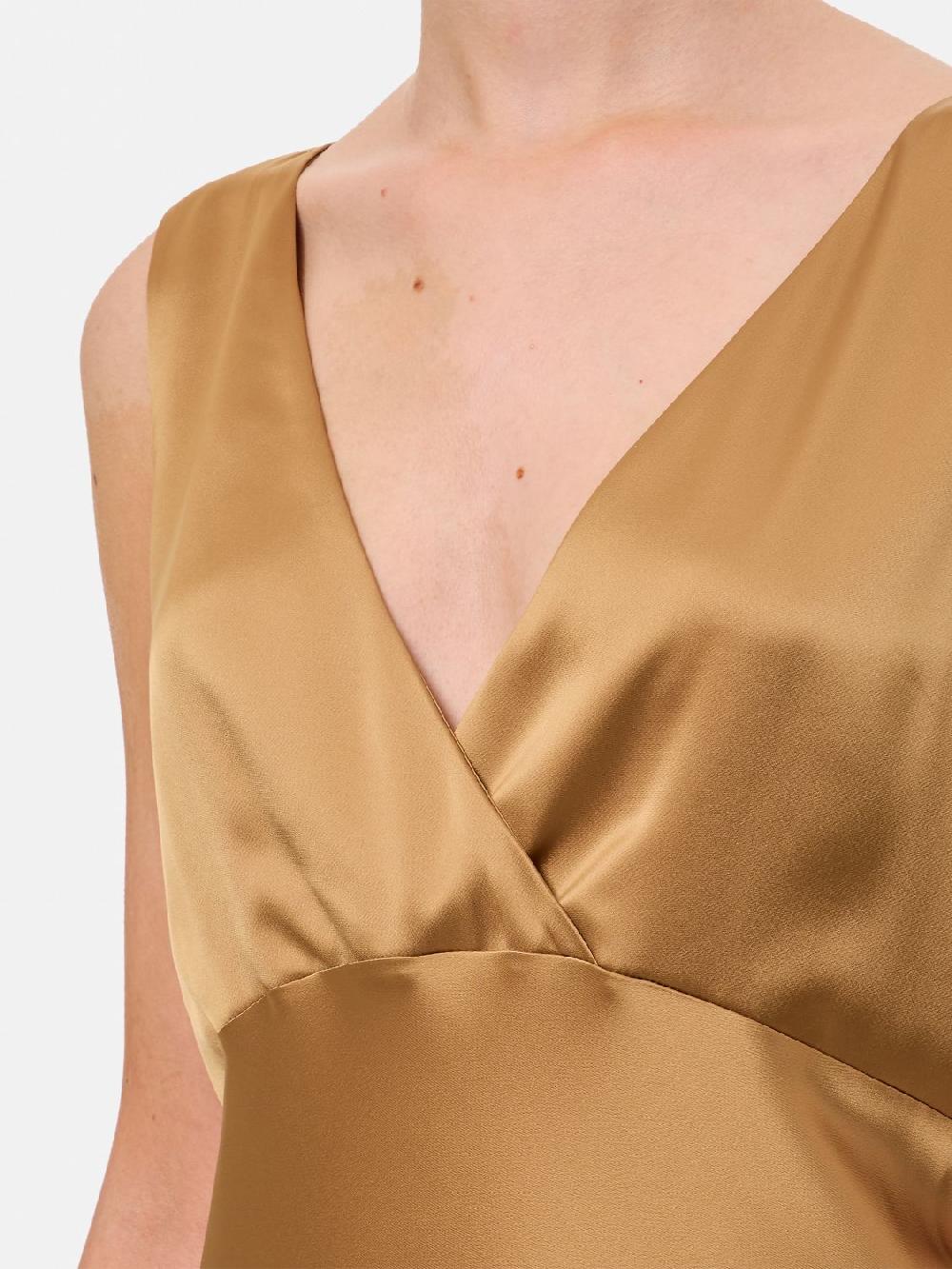 Giglio Abito Max Mara in raso Outlet