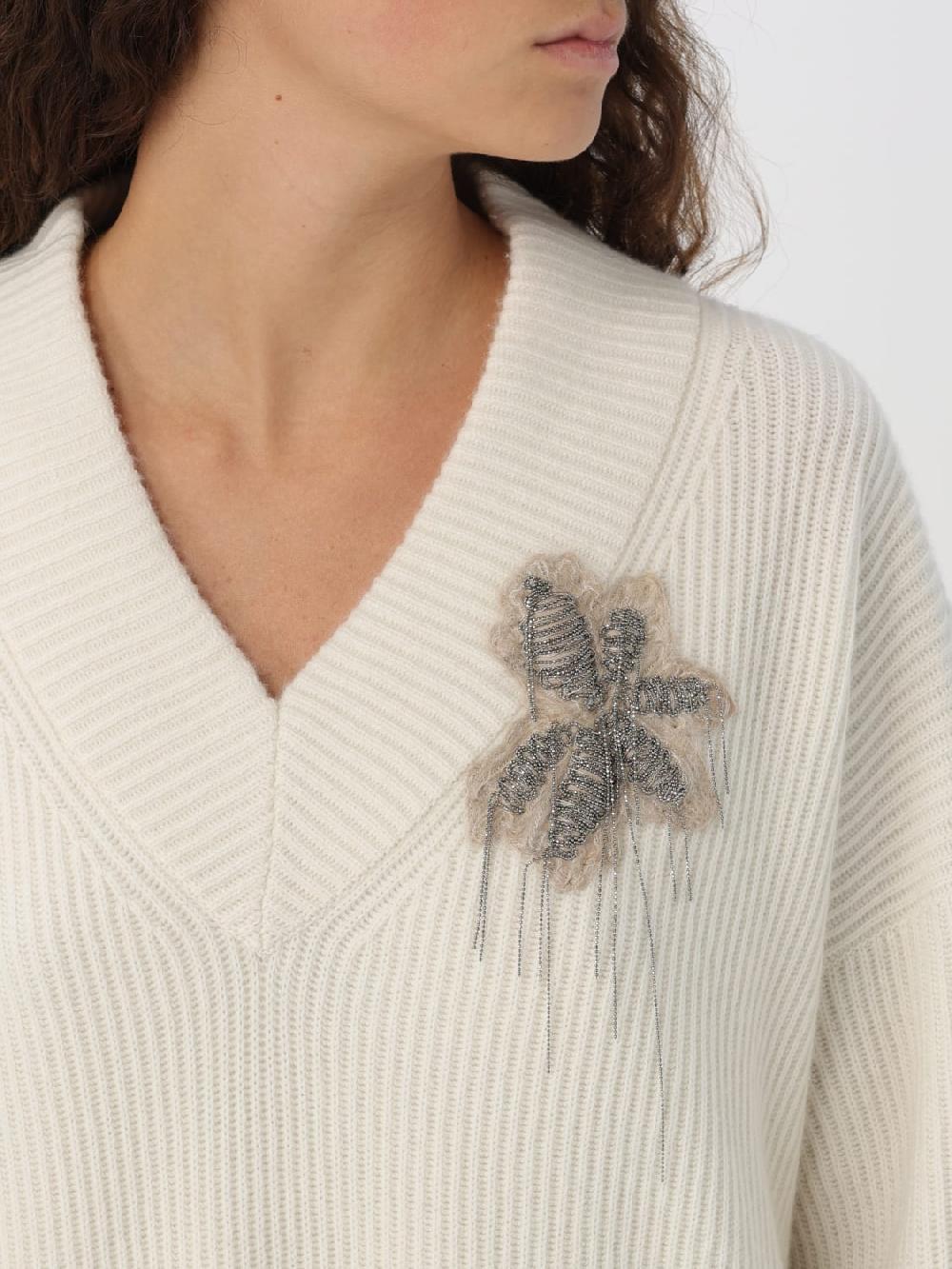 Giglio Abito Brunello Cucinelli in cashmere Spedizione gratuita