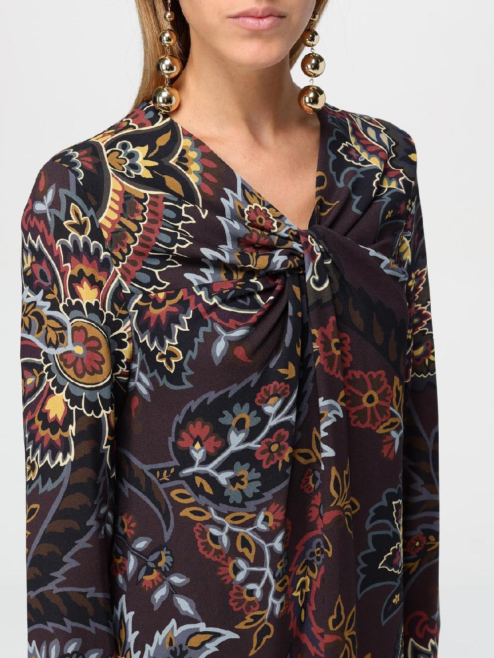 Giglio Abito Etro in viscosa stampata Lightning offer