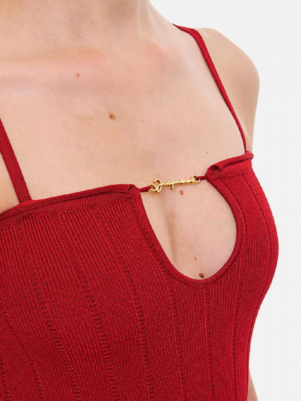 Giglio Abito midi Jacquemus in viscosa Nuovi prodotti