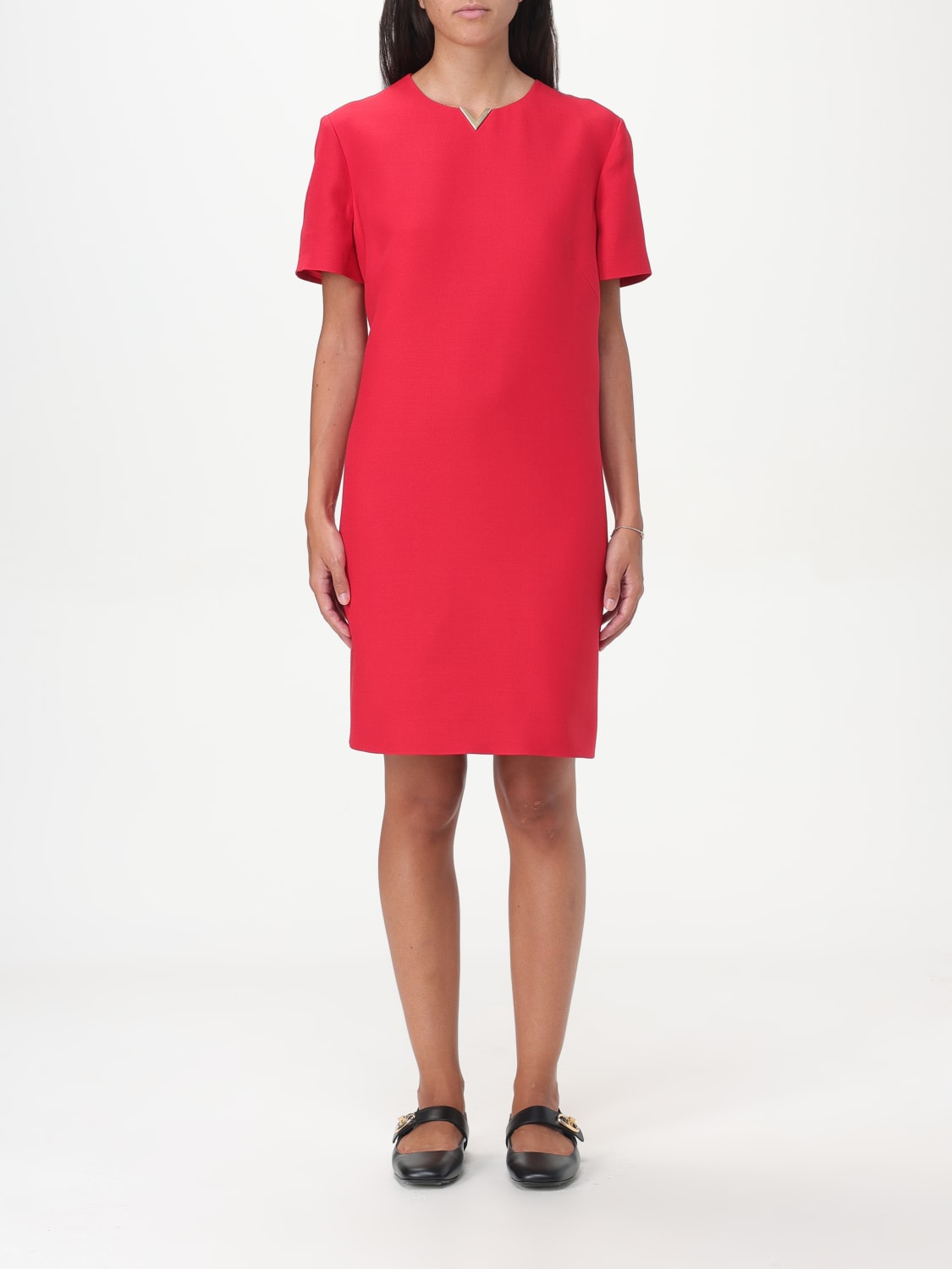 Giglio Abito VLogo Valentino in crêpe couture Comprane uno, ottenene uno gratis