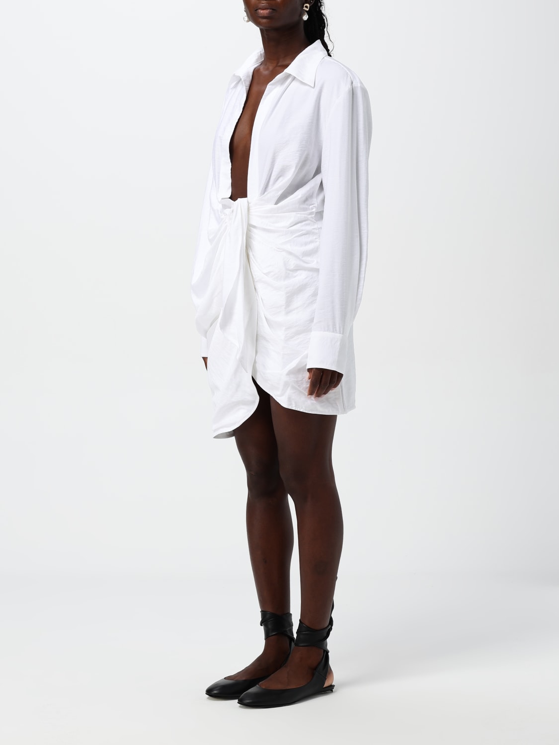 Giglio Abito chemisier Jacquemus in misto viscosa Ultimi due giorni