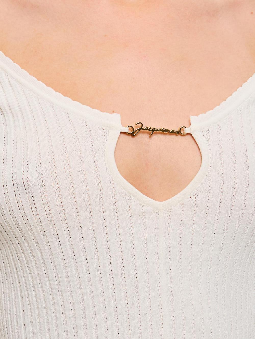 Giglio Abito a v Jacquemus a costine Promozione
